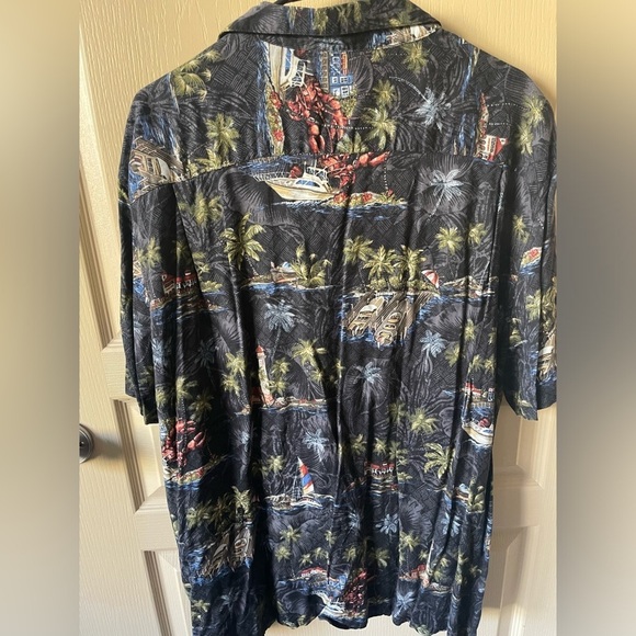VINTAGE Batik Bay Hawaiian Shirt Size XXL - Picture 2 of 5